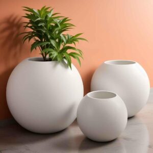 frp ball planters